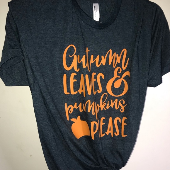 Tops - AUTUMN LEAVES 🍂 FALL 🍂 shirt unisex size large